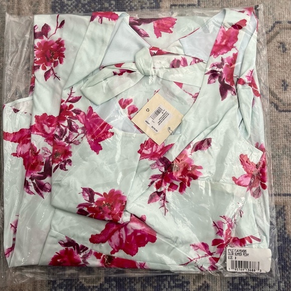 Favorite Daughter The Sunroof Floral Satin Maxi Dress - Picture 6 of 6